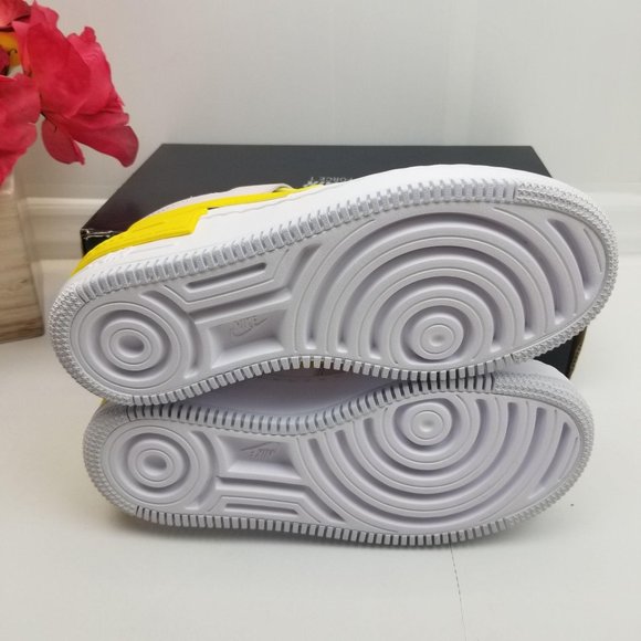 Nike Air Force 1 Shadow White Rose Yellow - Picture 3 of 7